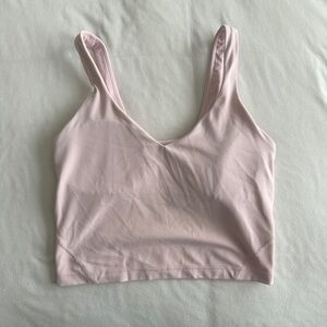 Lululemon pink milkshake align tank